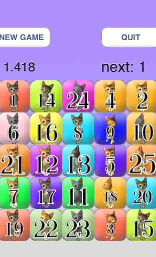 Touch the Cat’s Numbers（Toca los gato números） 4