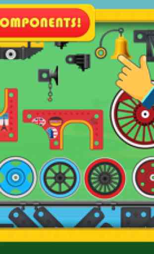 Train Game for Learning Car 2