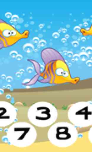 123 Counting Game for Children: Learn to Count the Numbers 1-10 2