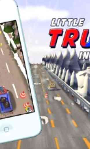 A Little Truck in Action Free: 3D Camion Driving Game with Funny Cars for Kids 2