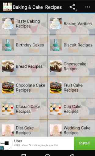 Baking & Cake Recipes 1