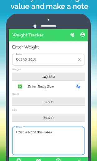 Weight Tracker 3