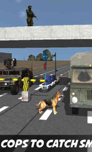 Border Patrol Sniffer Dog: Commando Army Dog Sim 1