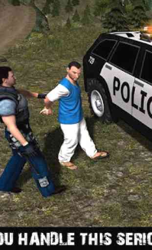 Colina Policía del crimen Sim 4
