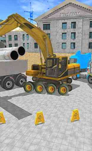 Excavadora arena Sim Truck 1