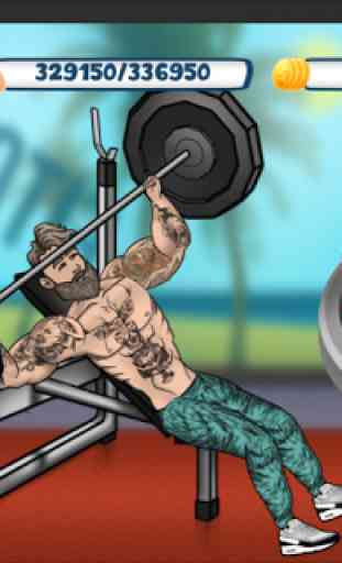 Iron Muscle 2 - Bodybuilding and Fitness game 1