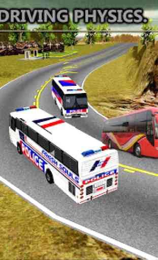 Policía autobús Colina Conduct 2