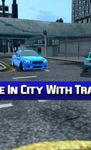 Sports Car Driving in City 2