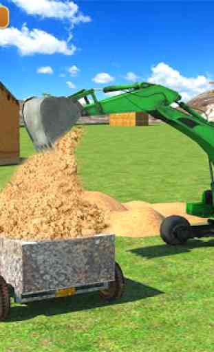 Tractor agrícola y Excavadora 4
