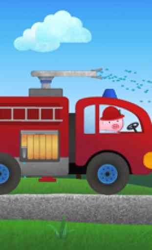¡Vroom! Coches y camiones para niños 3