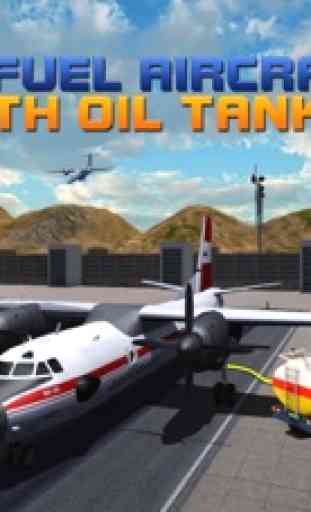 Aeropuerto El personal de vuelo - aviones en 3D juego de simulador de aparcamiento 3