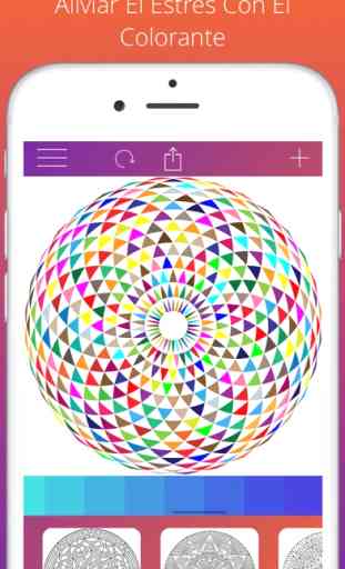Libro Para Colorear De Adultos Para Adultos Gratis - Páginas Mandala, El Alivio Del Estrés Y La Terapia Del Color 2