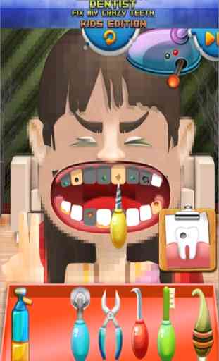 Aaah! Dentista Tiny Clumsy Fix My Teeth locos! - Niños Edición 2