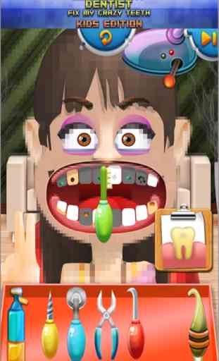Aaah! Dentista Tiny Clumsy Fix My Teeth locos! - Niños Edición 4