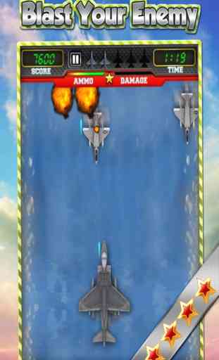 Ace Aire Craft Jet Enemigo Guerra Fighter HD 2