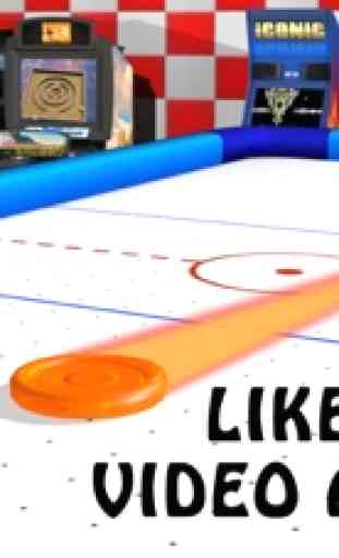 Air Hockey - Ice to Glow Age 4
