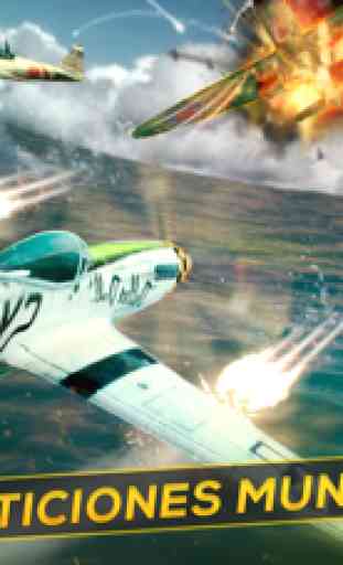 Allies Sky Raiders Gratis - Juego de Aviones de la Armada Guerra Mundial 2