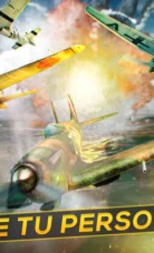 Allies Sky Raiders Gratis - Juego de Aviones de la Armada Guerra Mundial 4