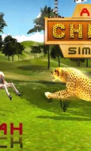 Angry Cheetah Survival - Un depredador salvaje en juego de simulación desierto 3D 1