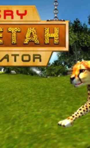 Angry Cheetah Survival - Un depredador salvaje en juego de simulación desierto 3D 2