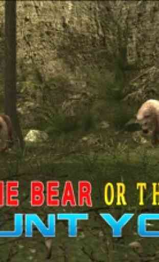 Angry simulador cazador de osos - caza grizzly salvaje y disparar juego de simulación 2