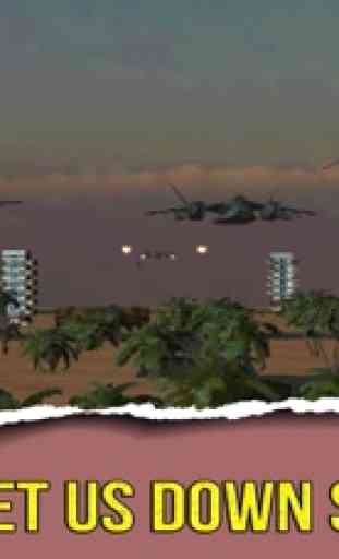 Apache War 3D- na guerra de acción de helicópteros artillados contra infinitas cielo cazadores y aviones de combate (versión arcade) 4