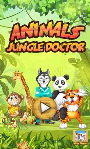 doctor animal de la selva isla aventura - Un viaje de safari zoológico con tiernas mascotas 1