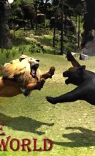 Enojado Ataque Panther 3D - Juego de la fauna del carnívoro Simulación 3
