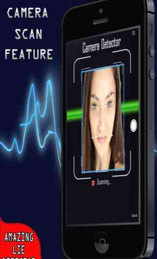 Increíble Lie Detector gratis - 3en1 Cámara de huellas dactilares y escáner de voz 1