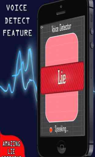 Increíble Lie Detector gratis - 3en1 Cámara de huellas dactilares y escáner de voz 2