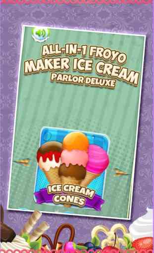 Un Froyo Hacedor Todo-en-1 Ice Cream Parlor - Deluxe Yogur Postre Creador 3