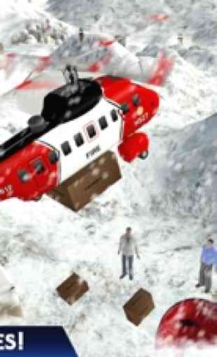 Ambulancia Helicópter Piloto Juego: Vuelo Simuladr 1