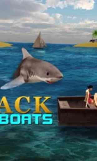 Angry Simulador Shark Attack - Killer depredador juego de simulación 3