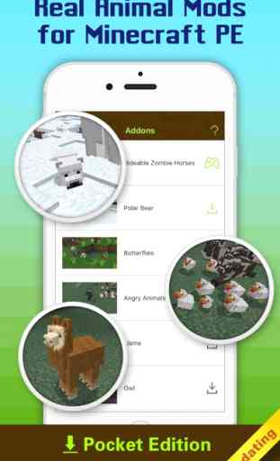 Animal Addons gratis for Minecraft PE 1