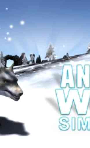Lobo enojado simulador - un animal salvaje Predator Juego de simulación 1