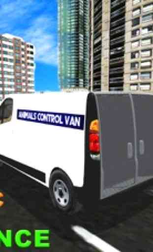 Simulador furgoneta control animales y dirección 3