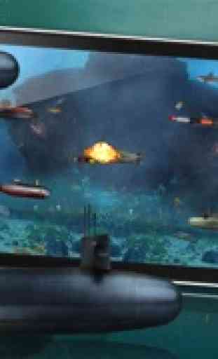 Submarinos batalla Angry Pro - Un juego submarino de guerra! 1
