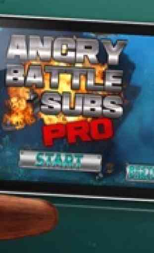 Submarinos batalla Angry Pro - Un juego submarino de guerra! 4