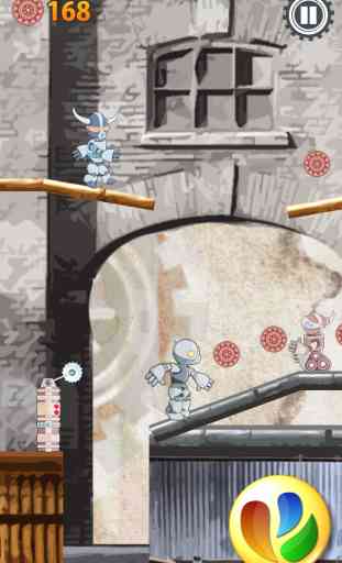 Army of War Robots - Free Jump and Run Game, Ejército del robot guerra - libre Saltar y correr juego 4