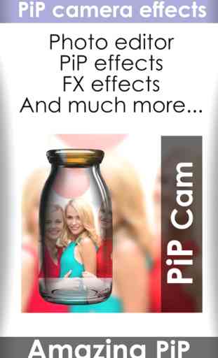 Awesome PiP camera effects & photo touch editor plus collage art frames maker 1