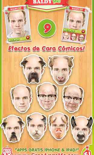 Baldy ME! - Muy a fácil calvicie y pelo usted mismo los animal con Efectos de Cara Free! 3
