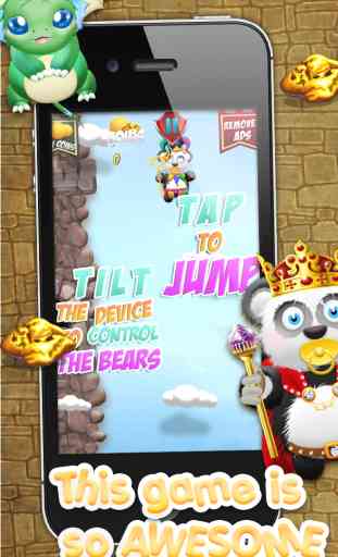 Bebé Panda Bears Batalla de La quimera del oro Unido - Un Jumping Game FREE Edition Super! Baby Panda Bears Battle of The Gold Rush Kingdom - A Super Jumping Game FREE Edition! 3