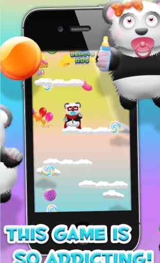 Bebé Panda Bears caramelo Rain HD - Fun Jumping Nube Edición Juego GRATIS! Baby Panda Bears Candy Rain HD -  Fun Cloud Jumping Edition FREE Game! 4