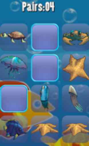 Aquarium Pairs - Play match sweet fish jam game! 1
