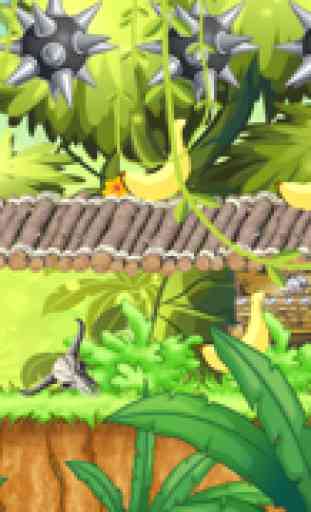banano mono Jungle Run juego 2 - gorila kong Lite 2