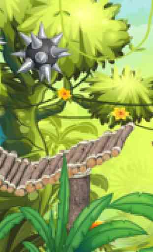 banano mono Jungle Run juego 2 - gorila kong Lite 4