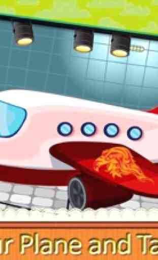 Bebé aerolínea niños divertido - Moderno Avión Aventura 3