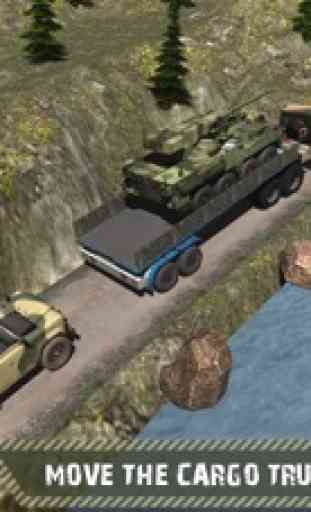 Carro del cargo del ejército conductor Transporter 2