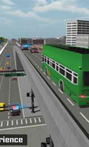 Gran ciudad Conductor de autobús Simulador 2016 : 3D El entrenador de conducción y estacionamiento de la escuela Juego 1