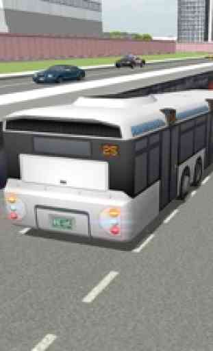 Gran ciudad Conductor de autobús Simulador 2016 : 3D El entrenador de conducción y estacionamiento de la escuela Juego 2